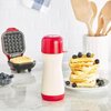 Rise By Dash Clear/Red ABS Plastic Batter Bottle 2 cups RBB500GBRR16
